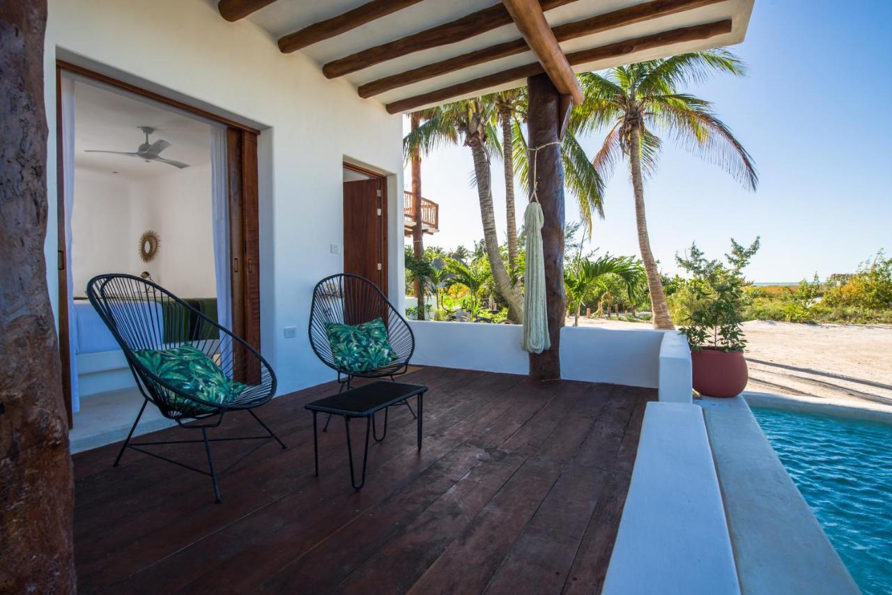 Villas Hm Palapas Del Mar Isla Holbox Exterior foto